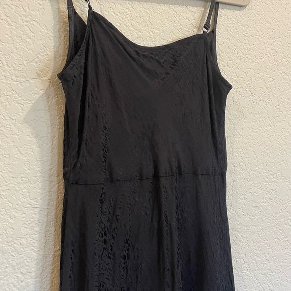 Anthropologie Amelie Jacquard Slip Dress in Black - Picture 9 of 9
